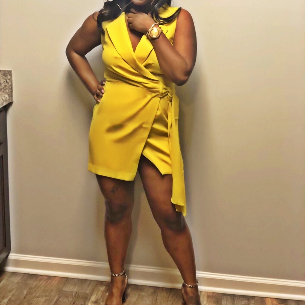 Yellow dress